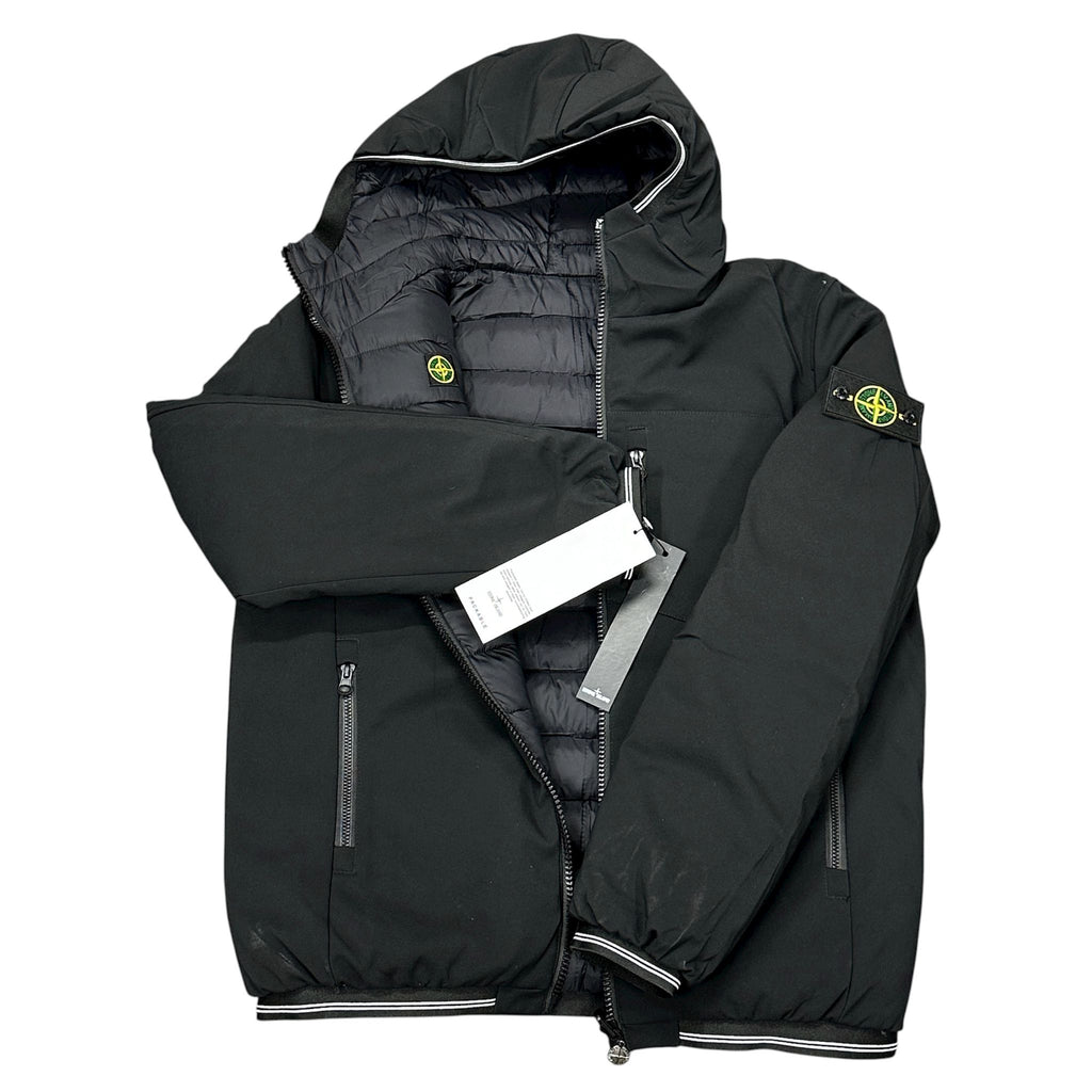 GIUBBINO DOUBLE FACE STONE ISLAND NERO