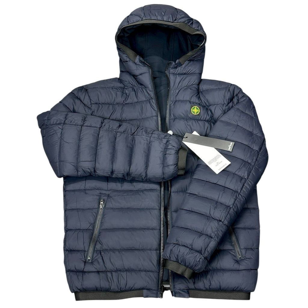 GIUBBINO DOUBLE FACE STONE ISLAND BLU