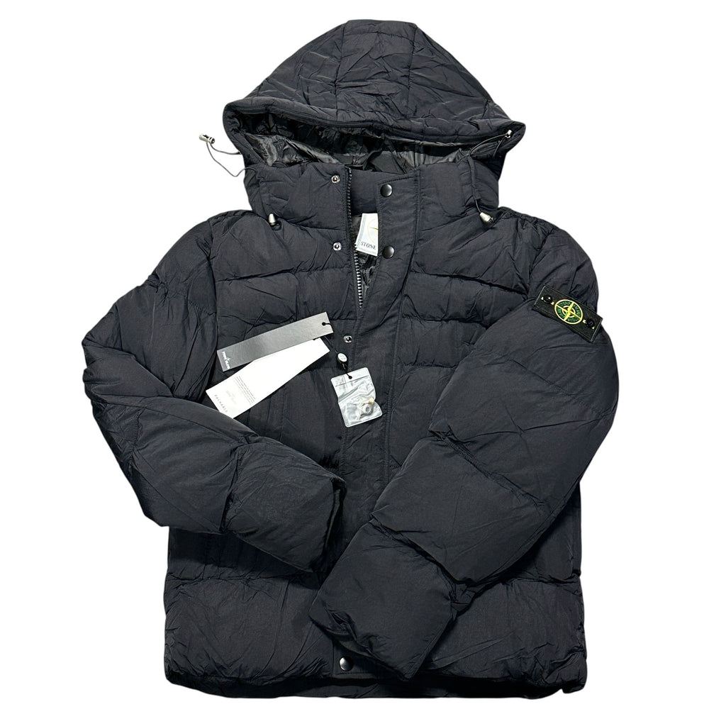 PIUMINO STONE ISLAND NERO