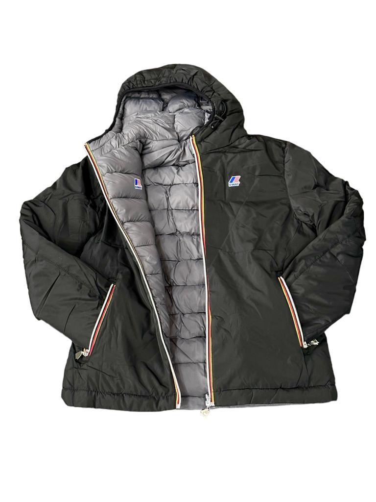 KWAY UOMO DOUBLE FACE NERO