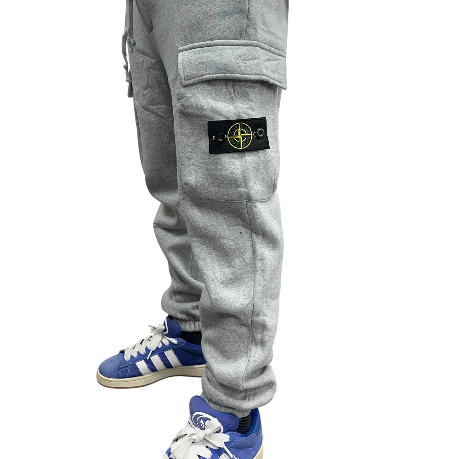 Tuta completa Stone Island grigio