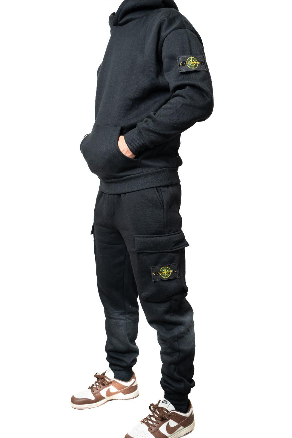 Tuta completa Stone Island nero